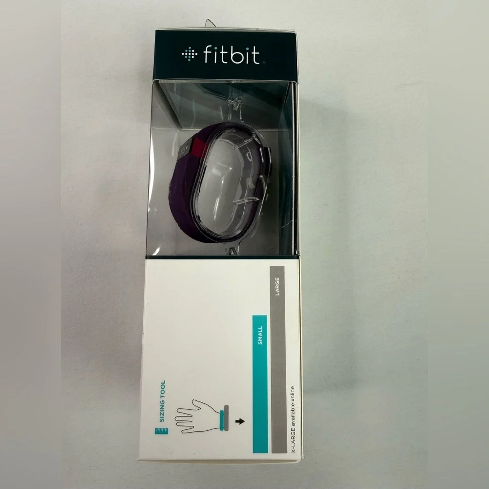 NIB Fitbit Charge HR Wireless Heart Rate Activity Tracker Wristband Plum